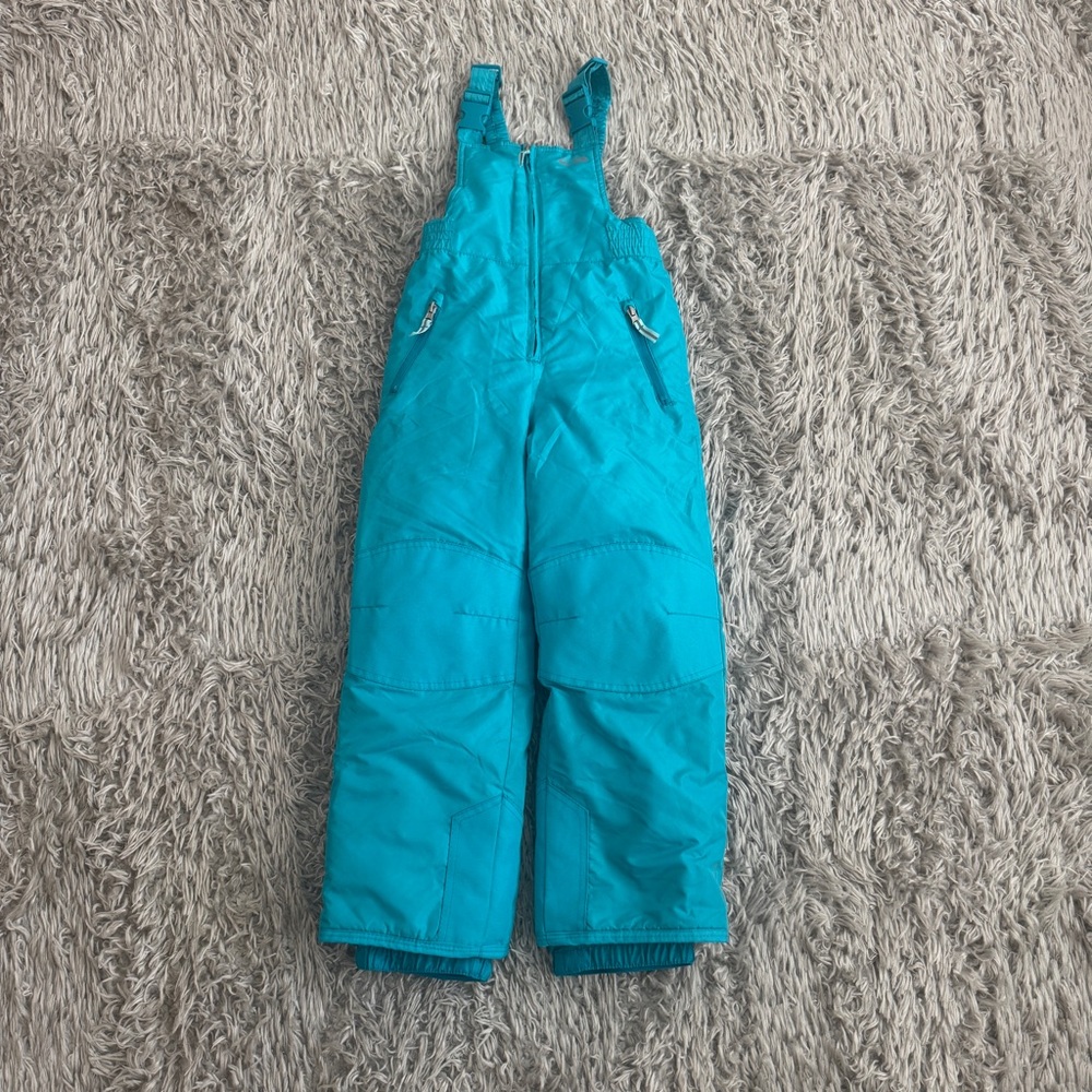 Champion Blue/Teal Insulated Overall Snow Bib